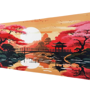 X-Pad Sakura Sunset XXL Gaming Mauspad 900x400mm