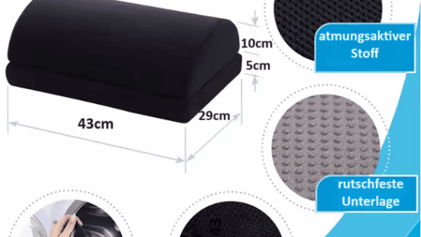 Universal Footpad – Ergonomische Fußstütze