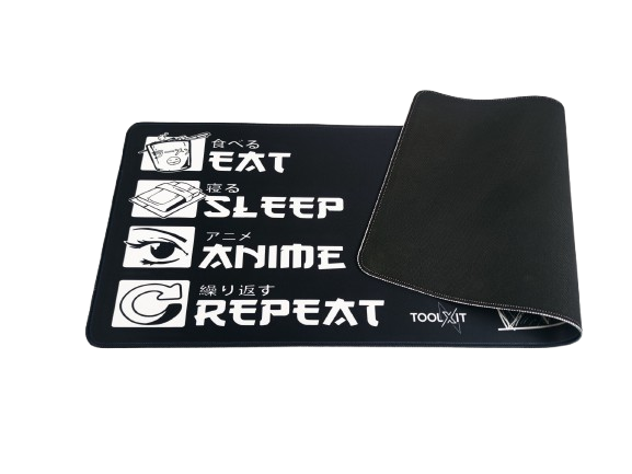 X-Pad Eat Sleep Anime Repeat Gaming Mauspad 800x300mm