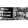 X-Pad Eat Sleep Anime Repeat XXL Gaming Mauspad 900x400mm