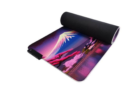 X-Pad Cherry Blossom Dream RGB Gaming Mauspad 800x300mm