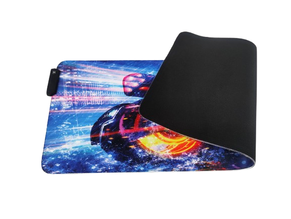 X-Pad Neon Cybergirl RGB Gaming Mauspad 800x300mm