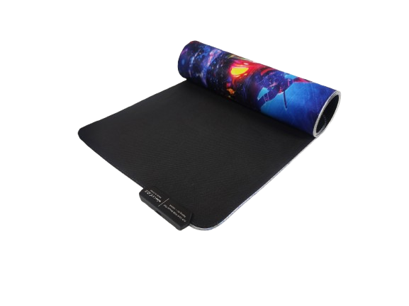 X-Pad Neon Cybergirl RGB Gaming Mauspad 800x300mm