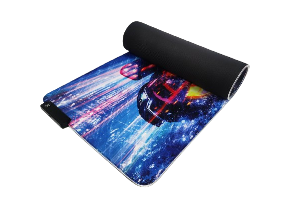X-Pad Neon Cybergirl RGB Gaming Mauspad 800x300mm