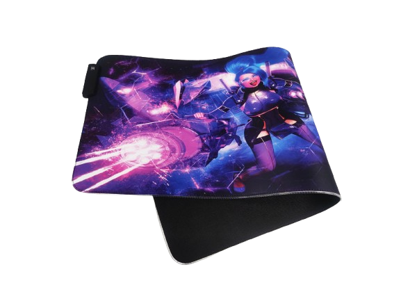 X-Pad Gauntled Girl RGB Gaming Mauspad 800x300mm