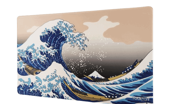 Gaming Mauspad 600x400 mm – Wave of Kanagawa Design