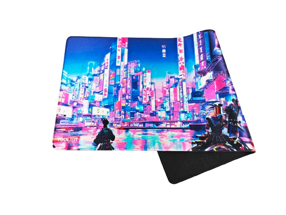 X-Pad Neon Metropolis XXL Gaming Mauspad 900x400mm