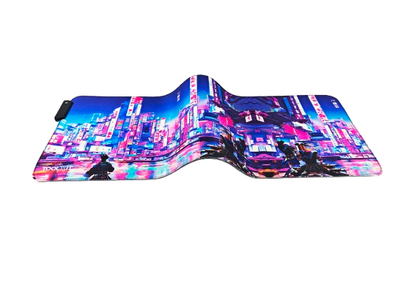 X-Pad Neon Metropolis RGB Gaming Mauspad 800x300mm