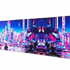 X-Pad Neon Metropolis RGB Gaming Mauspad 800x300mm