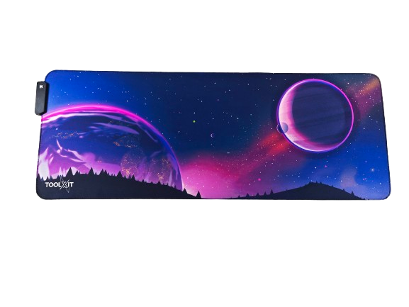 X-Pad Galactic Nightfall RGB Gaming Mauspad 800x300mm