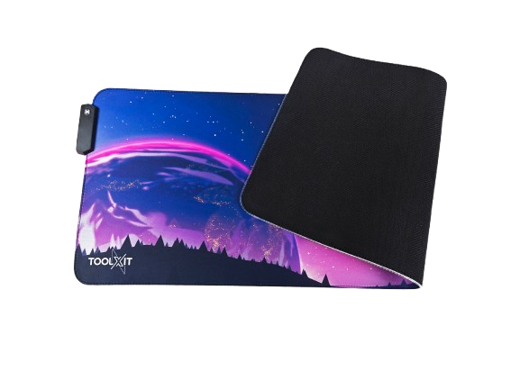 X-Pad Galactic Nightfall RGB Gaming Mauspad 800x300mm