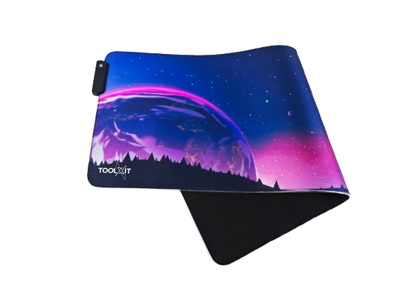 X-Pad Galactic Nightfall RGB Gaming Mauspad 800x300mm