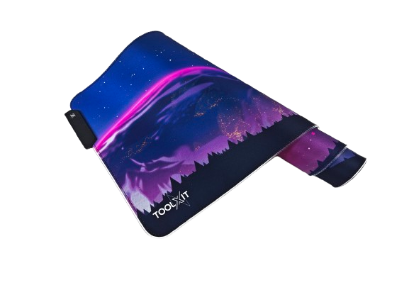 X-Pad Galactic Nightfall RGB Gaming Mauspad 800x300mm