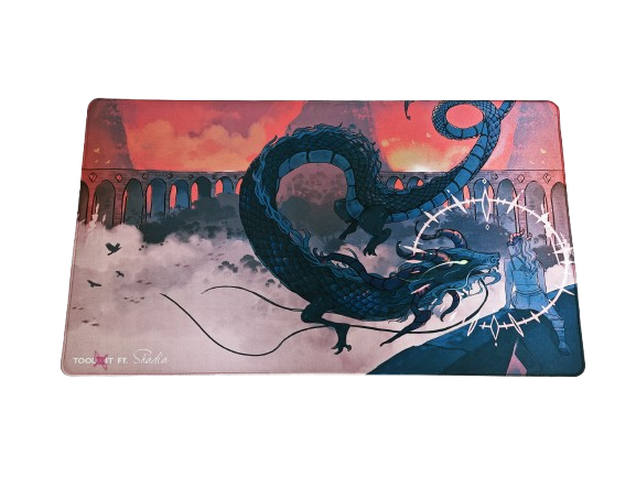 Gaming Mauspad XXL 900x400mm Divine Dragon