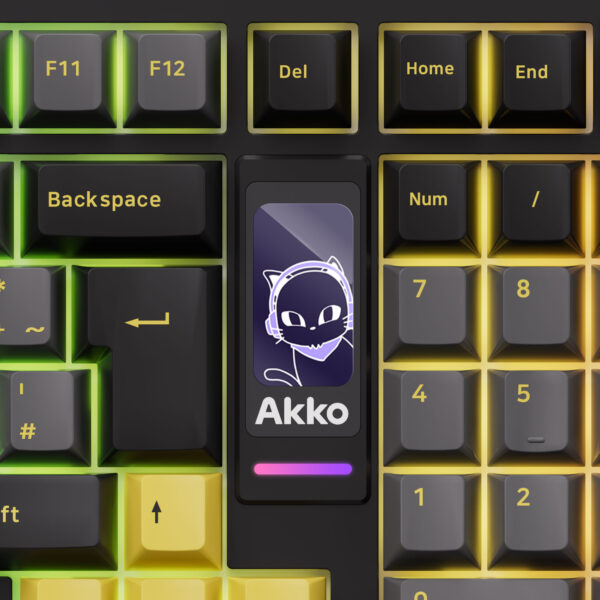 AKKO 5098B – Premium mechanische Gaming Tastatur mit Display & RGB