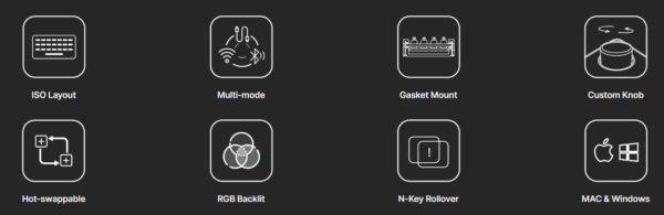 AKKO 5075B Plus VIA ISO Mechanical Keyboard – Kabellose Vielseitigkeit trifft Custom-Power