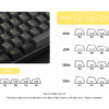 AKKO Black & Gold 3068B Plus ISO DE – Kompakte mechanische Tastatur mit Premium-Design