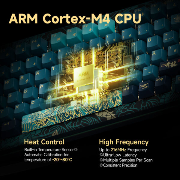 AKKO MOD 007 HE Year of Dragon – High-End Hall-Effect Gaming Keyboard in limitierter Edition